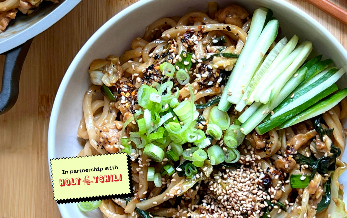 Holy Tshili Spicy Cabbage & Sesame Noodles