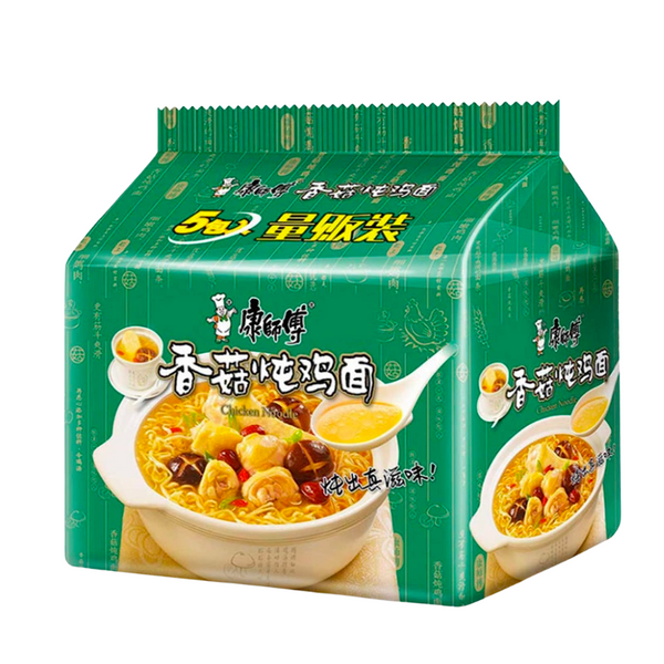 Master Kong Instant Noodle, Mushroom Chicken Flavor (5 packs)