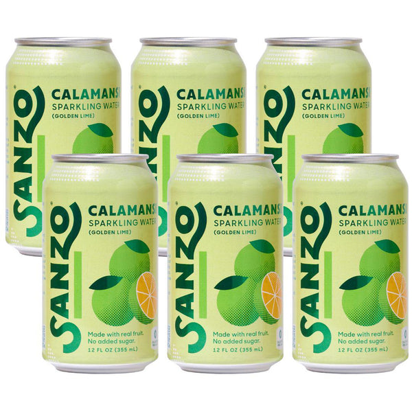 Sanzo Calamansi Sparkling Water (6 cans)