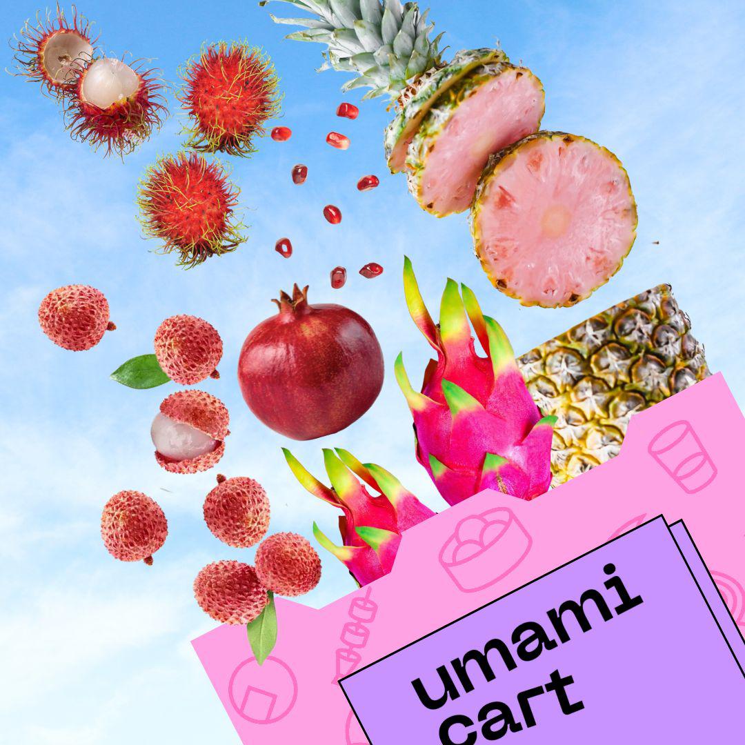 Pretty-in-Pink Fruit Box