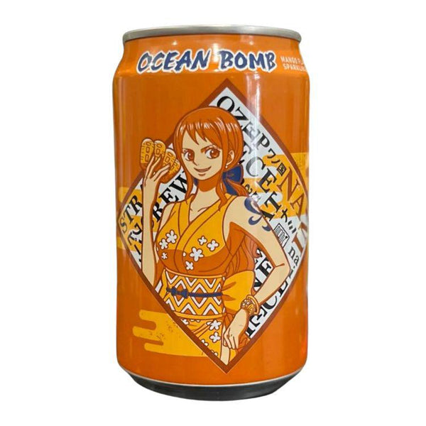 Ocean Bomb One Piece Limited Edition Soda, Nami Mango Flavor