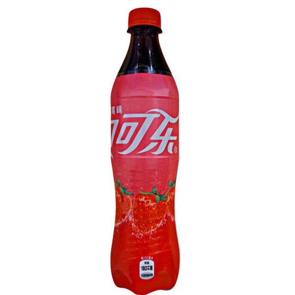 Coca Cola Soda, Strawberry Flavor
