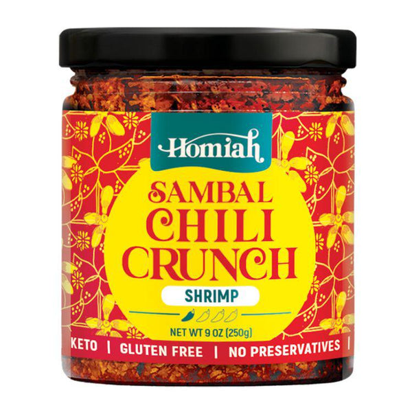 Homiah Malaysian Sambal Chili Crunch