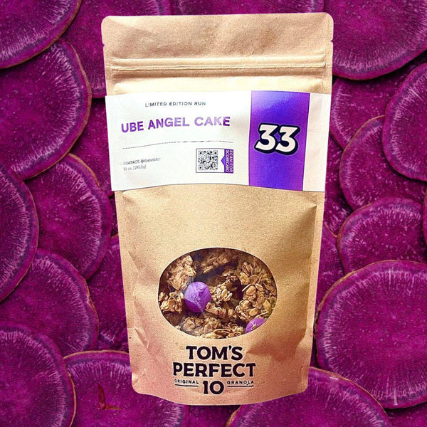 Tom's Perfect 10 Ube Angel Cake Granola (September Flavor of the Month)