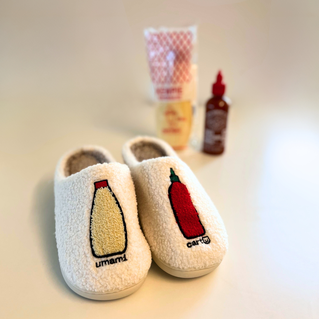 Umamicart Saucy House Slippers Bundle, Medium