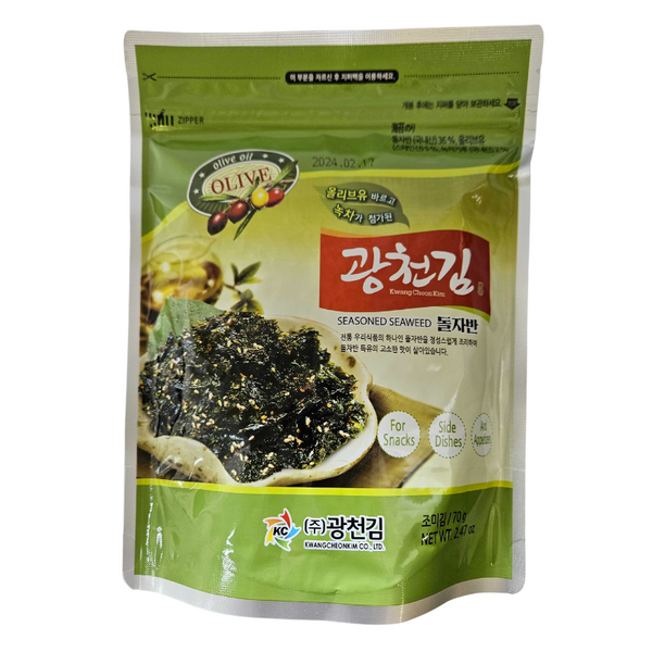 Baekje Roasted & Seasoned Seaweed Shreds