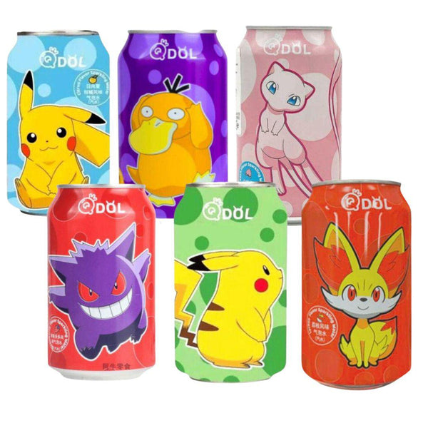 Qdol Pokemon Limited Edition Soda, Summer Collection