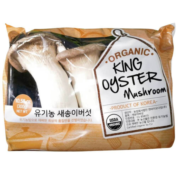 Organic King Oyster Mushroom (Korea, 300g)