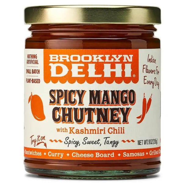 Brooklyn Delhi Spicy Mango Chutney with Single Origin Kashmiri Chili