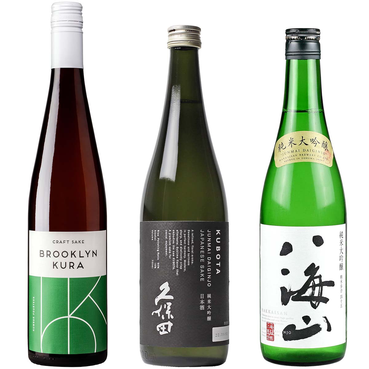 Sushi Pairing Sake Set, 3 Pack
