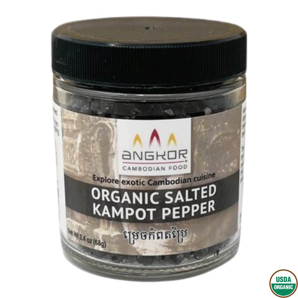 Angkor Cambodian Organic Salted Kampot Pepper