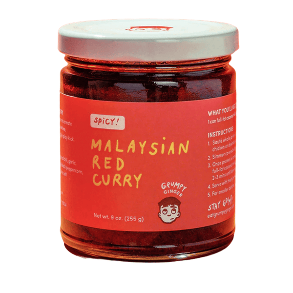 Grumpy Ginger Malaysian Curry Paste, Spicy