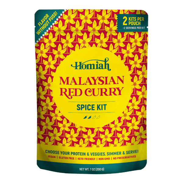 Homiah Malaysian Red Curry Spice Kit