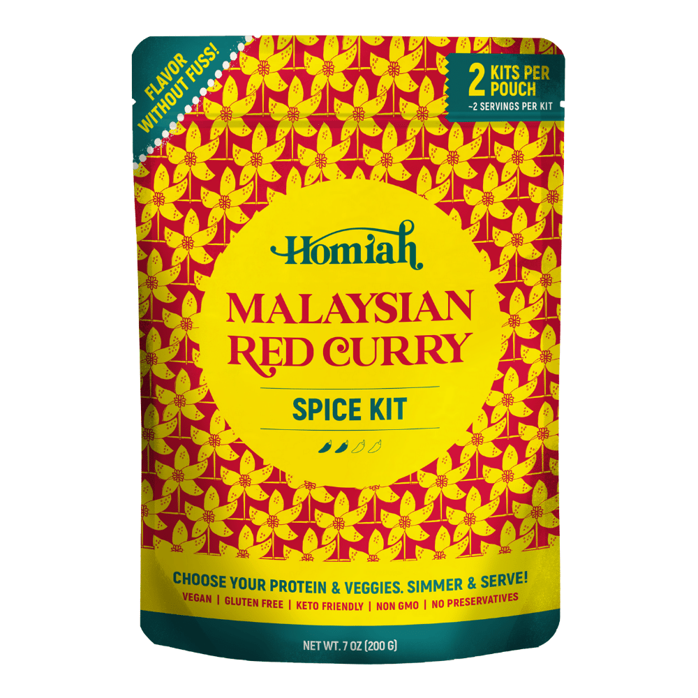 Homiah Malaysian Red Curry Spice Kit