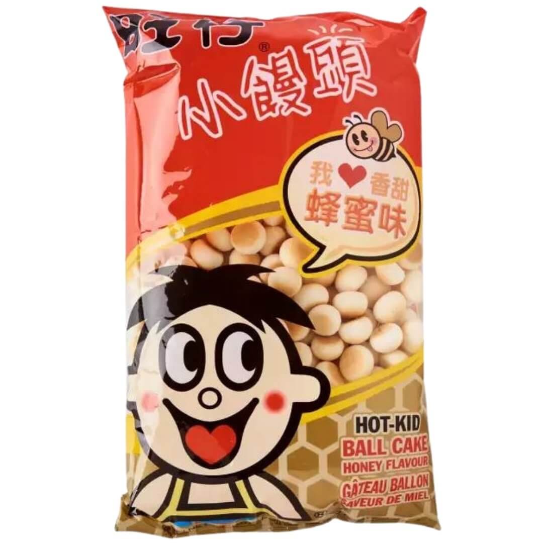 Want Want Ball Cookies, Honey Flavored