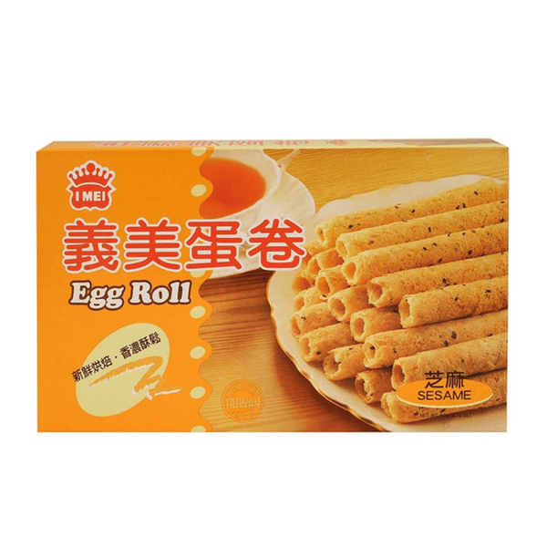 I Mei Egg Roll Cookies, Sesame Flavor