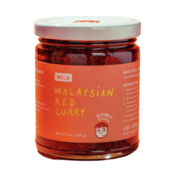 Grumpy Ginger Malaysian Curry Paste, Mild