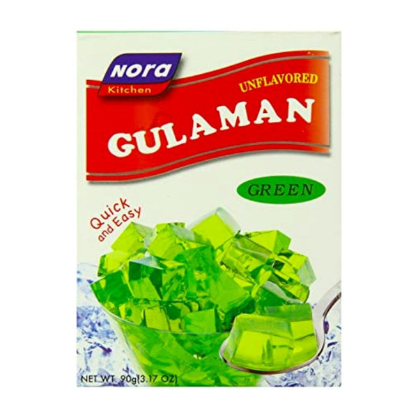 Nora Gulaman Unflavored Jelly, Green