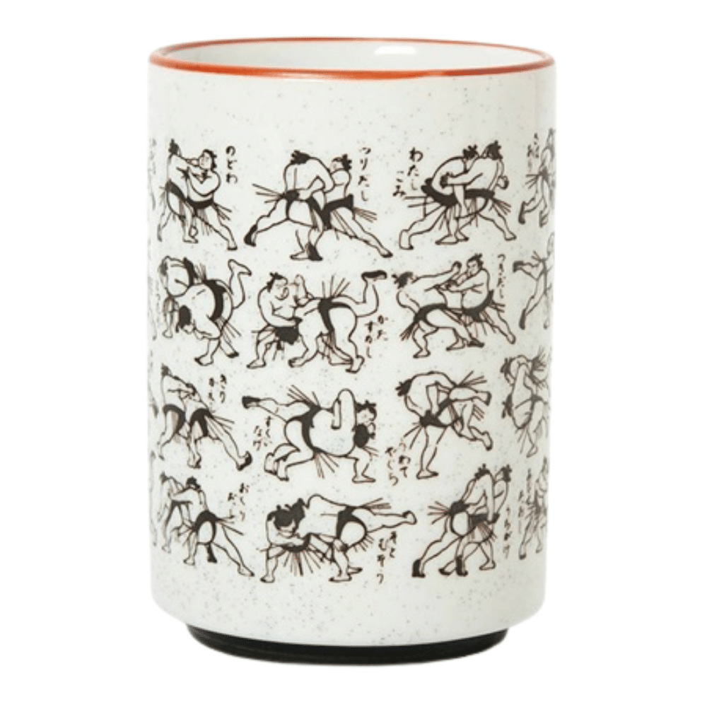 Sumo Bout Kimarite Teacup