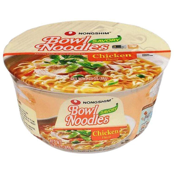 Nongshim Savory Chicken Bowl Noodle Soup