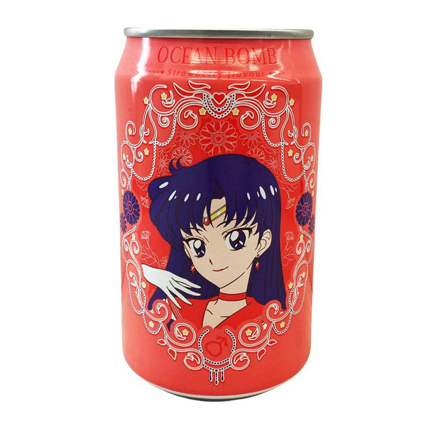 Ocean Bomb Sailor Moon Soda, Sailor Mars Strawberry Flavor