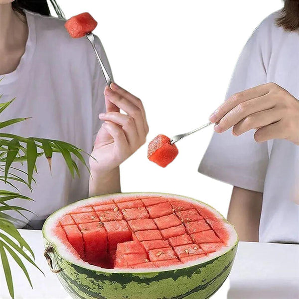 Stainless Steel Watermelon Cube Cutter