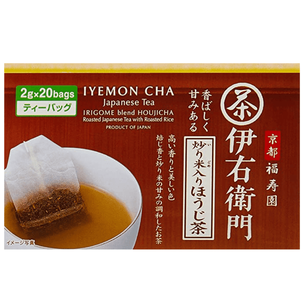 Iyemon Cha Hoji Roasted Rice Tea Bags