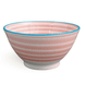 Poppy Red Japanese Ceramic Ramen Bowl