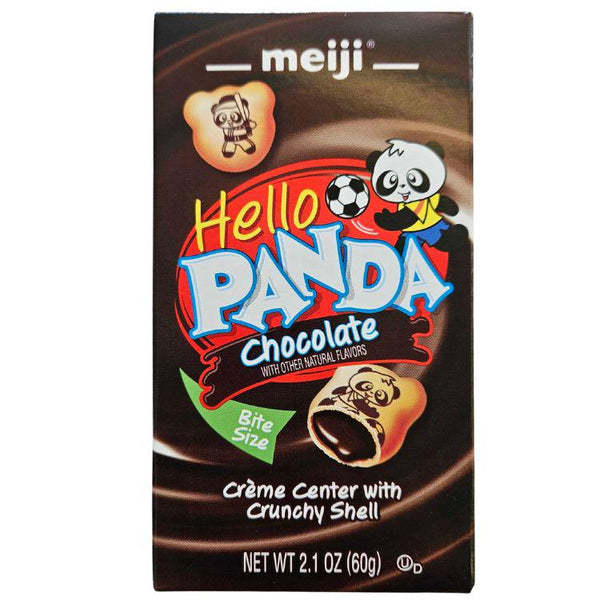 Meiji Hello Panda Singles, Chocolate Filled