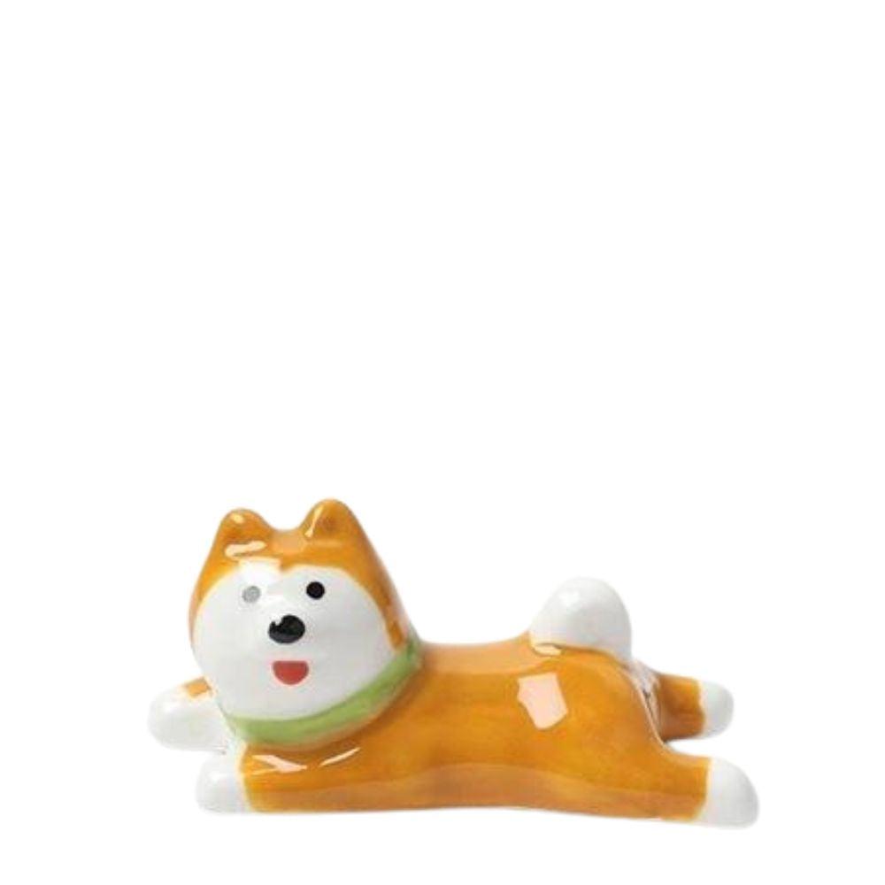 Happy Shiba Chopsticks Rest