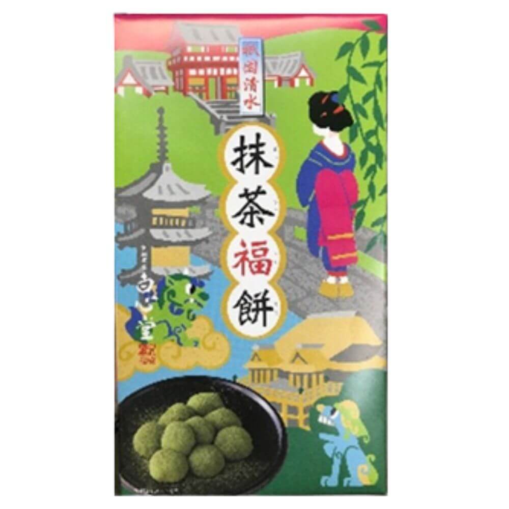 Hakushindo Tonyu and Matcha Daifuku Mochi