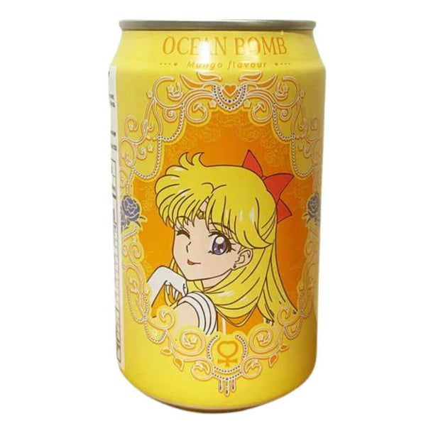Ocean Bomb Sailor Moon Soda, Sailor Venus Mango Flavor