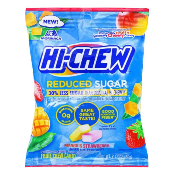 Morinaga Hi-Chew Reduced Sugar Mango and Strawberry Mix