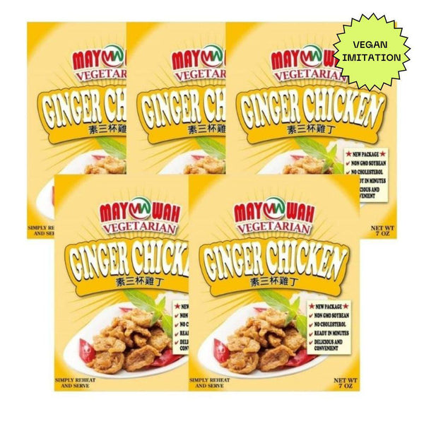 May Wah Vegan Ginger "Chicken" (5 pack)
