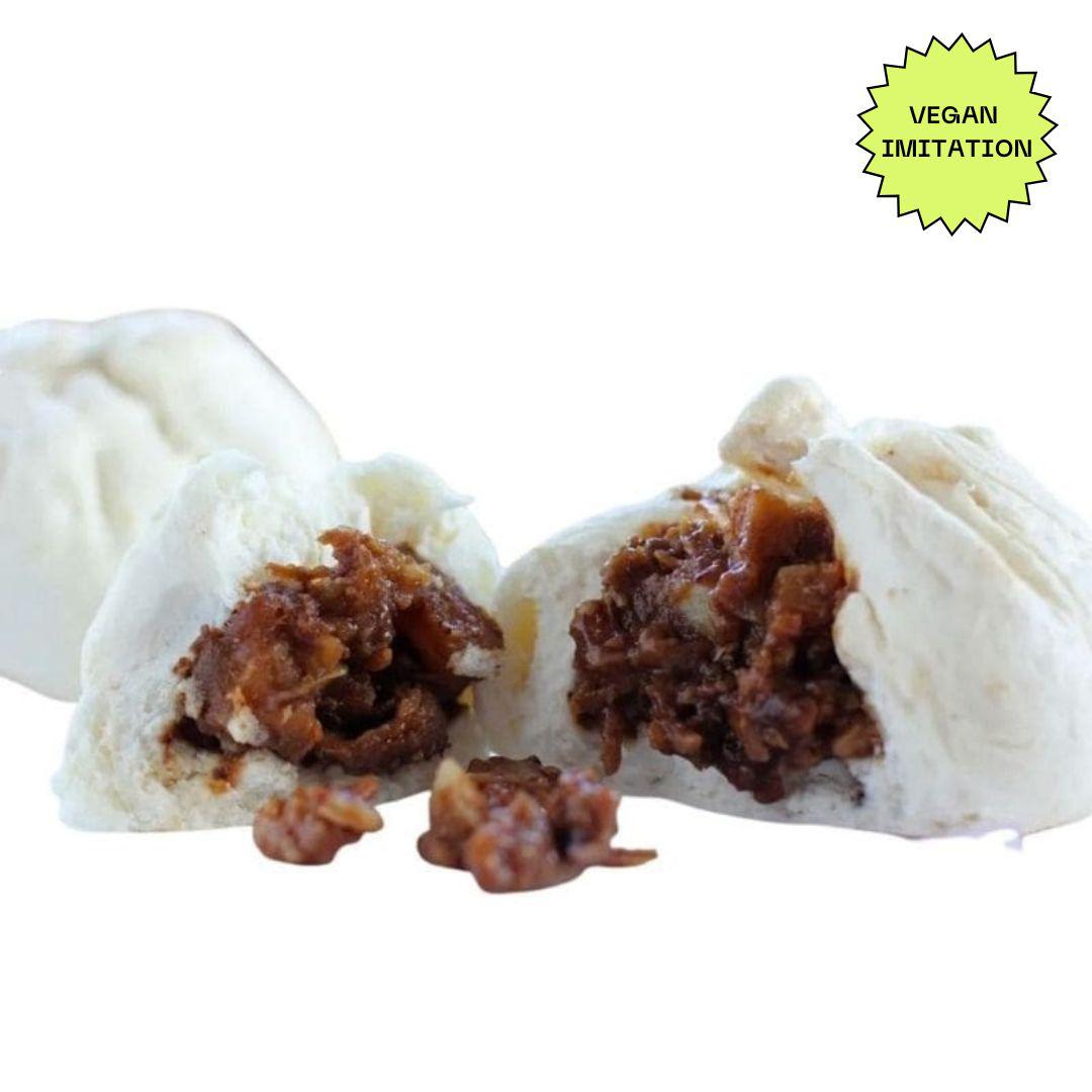 May Wah Vegan "BBQ Pork (Cha Siu)" Buns (10 pieces)