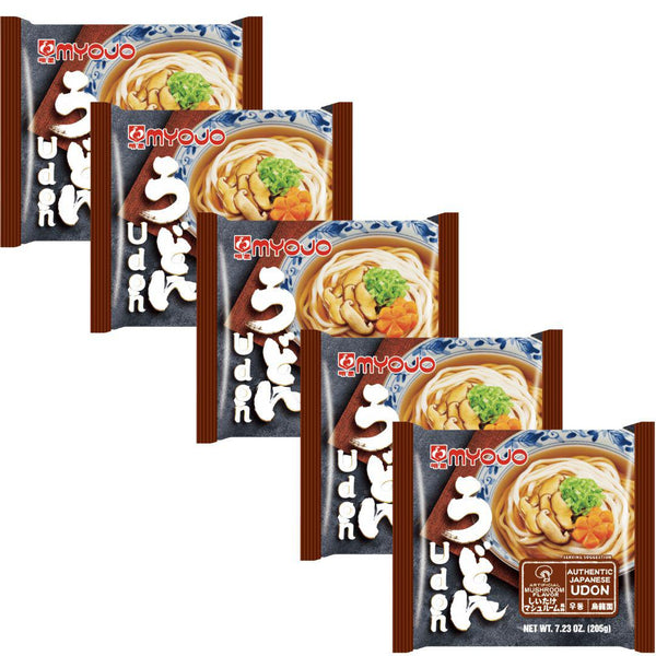 Myojo Instant Udon, Mushroom Flavor (5 pack)