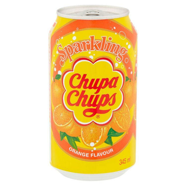 Chupa Chups Sparkling Soda, Orange Flavor