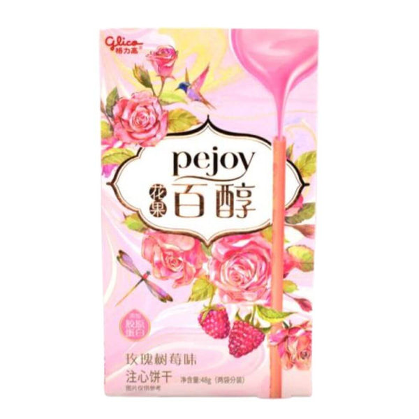 Glico Pejoy Floral Fruit Series, Rose Raspberry Flavor