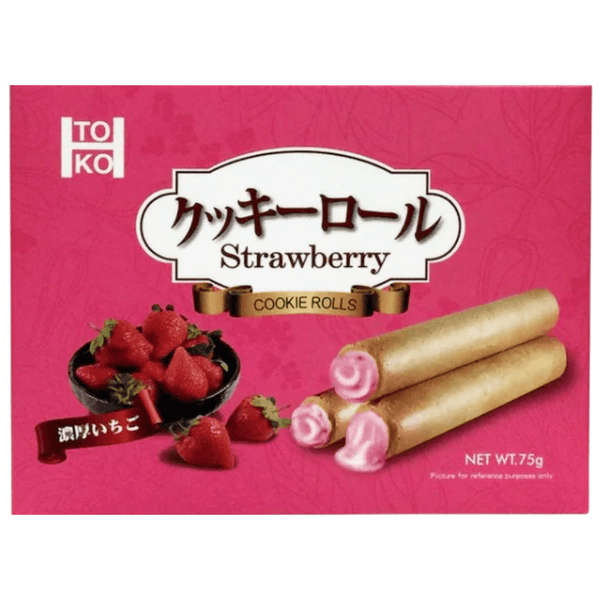 Toko Cookie Rolls, Strawberry