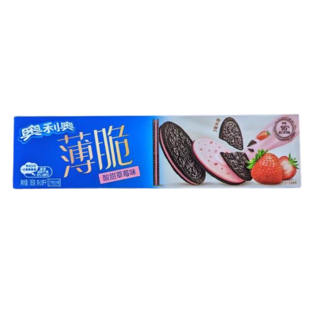 Nabisco Oreo Thins, Tangy Strawberry Flavor