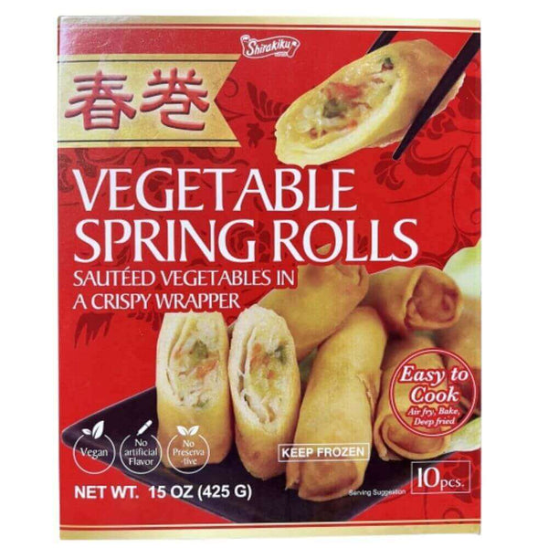 Shirakiku Vegetable Spring Rolls