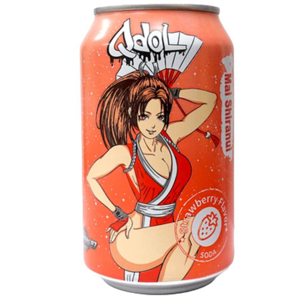 Qdol King of Fighters '97 Limited Edition Soda, Strawberry Flavor