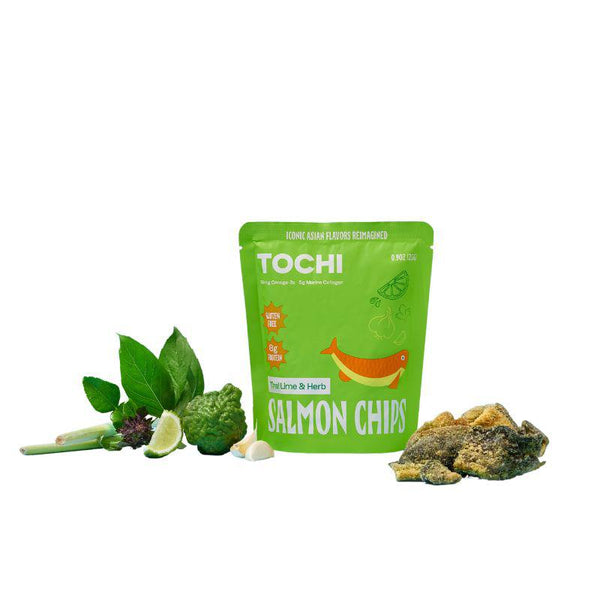 Tochi Thai Lime and Herb Salmon Chips (6 pack)