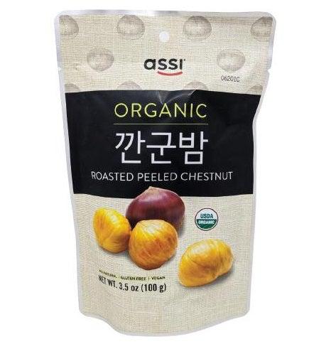 Assi Organic Peeled Roasted Chestnuts