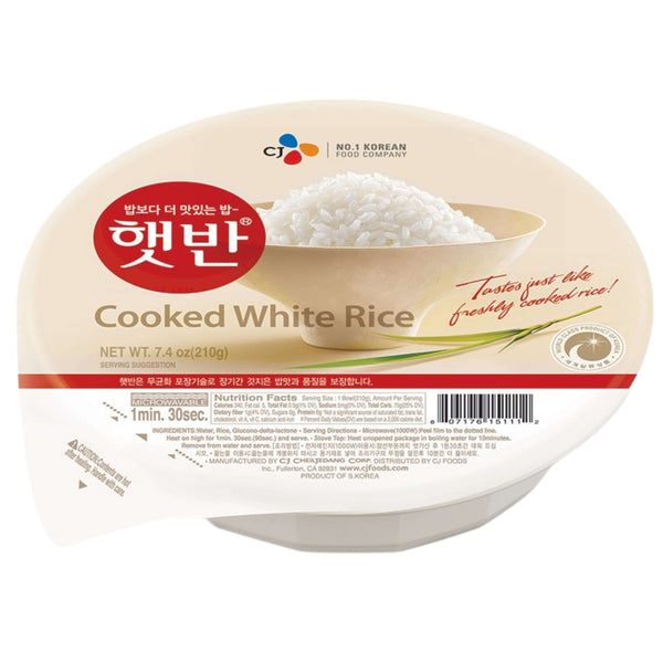 CJ Hetban Microwaveable White Rice