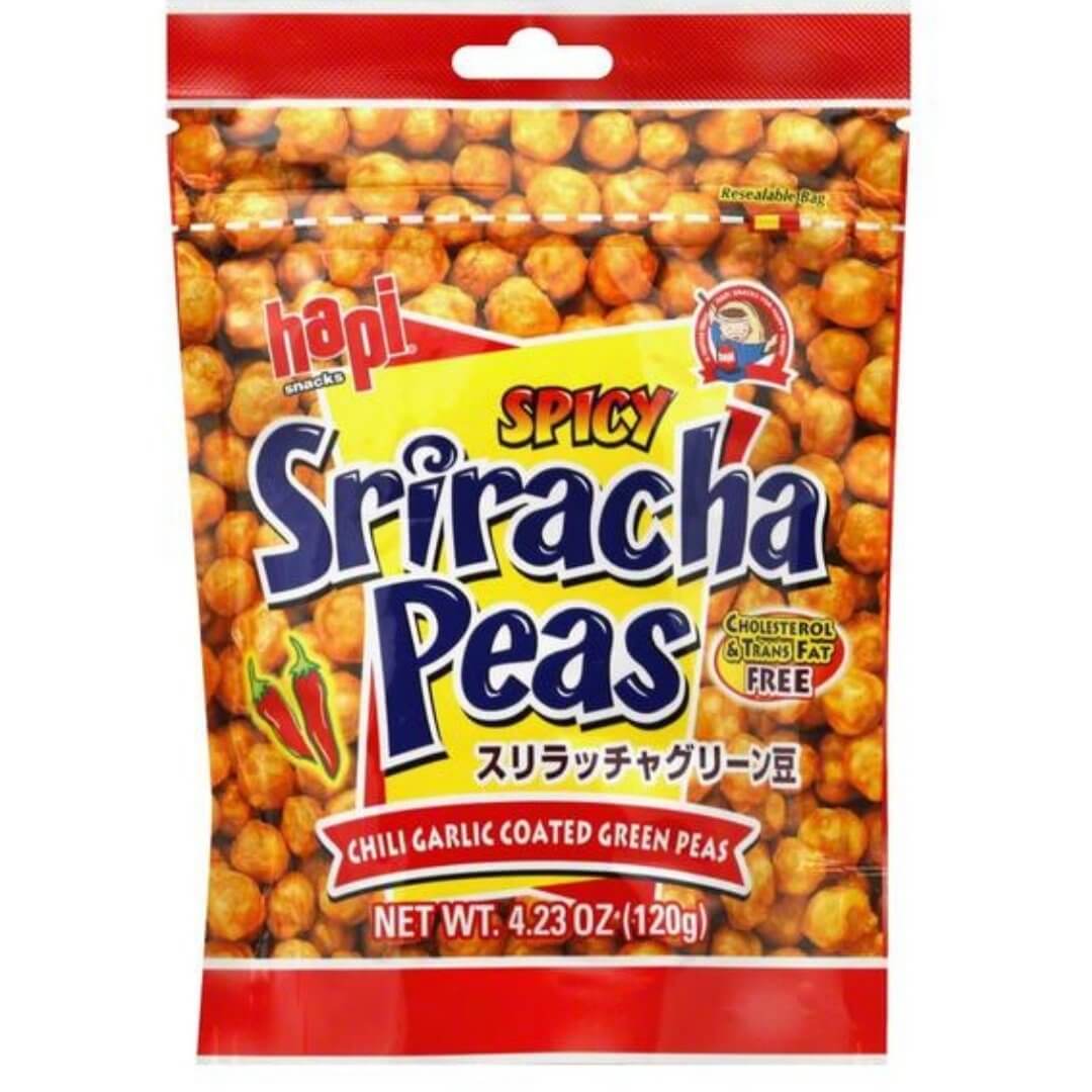 Hapi Sriracha Flavored Coated Peas Pouch