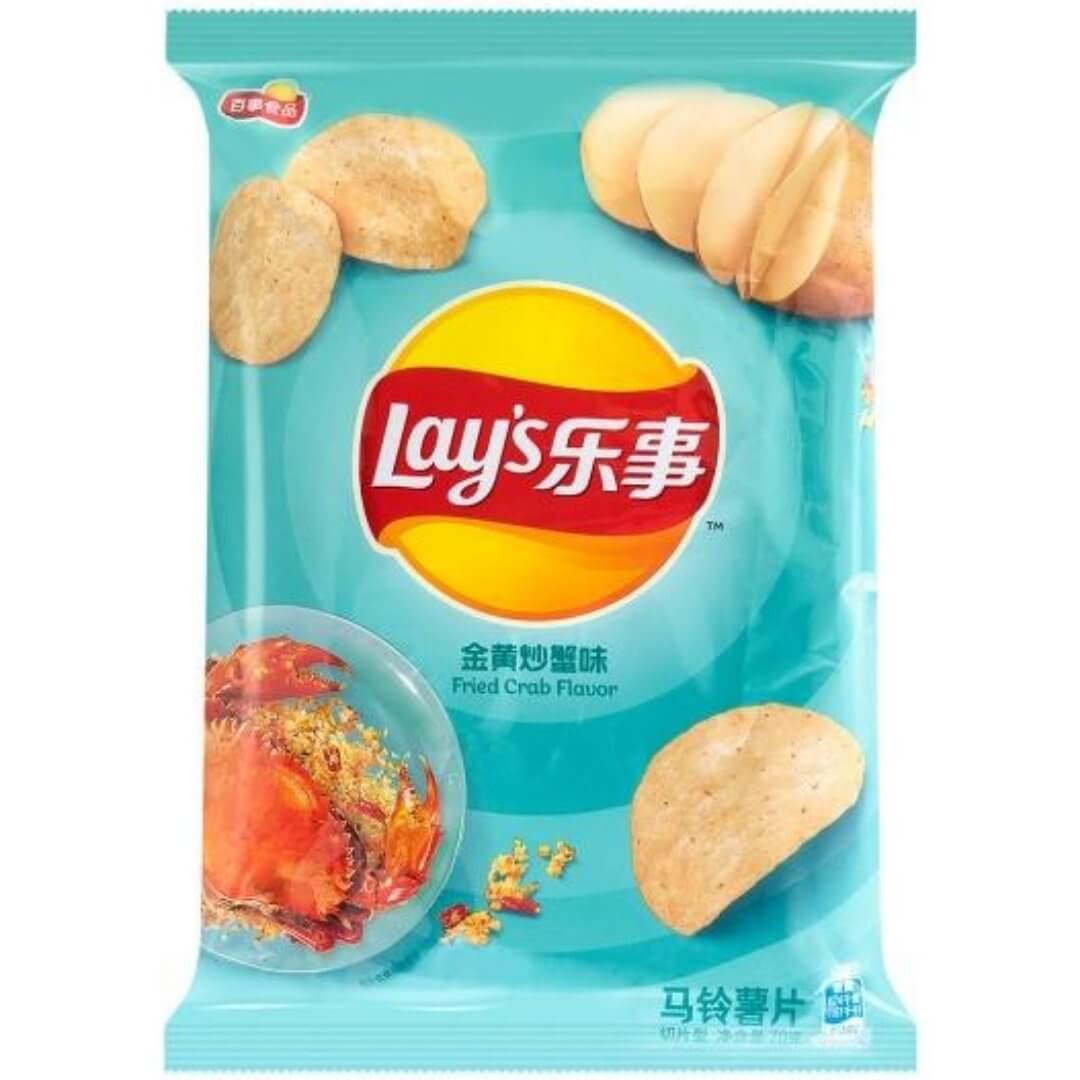 Lay's Potato Chips, Fried Crab Flavor