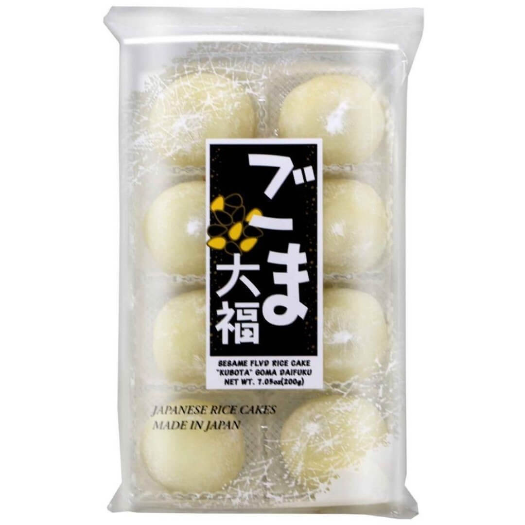 Kubota Cream Filled Mochi, Sesame Flavor