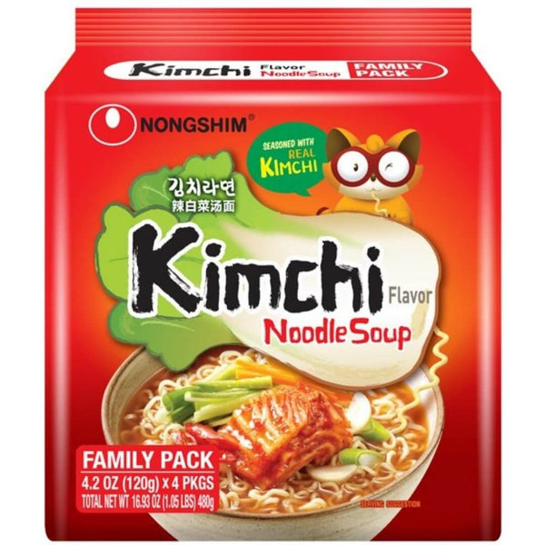Nongshim Kimchi Ramen (4 pack)
