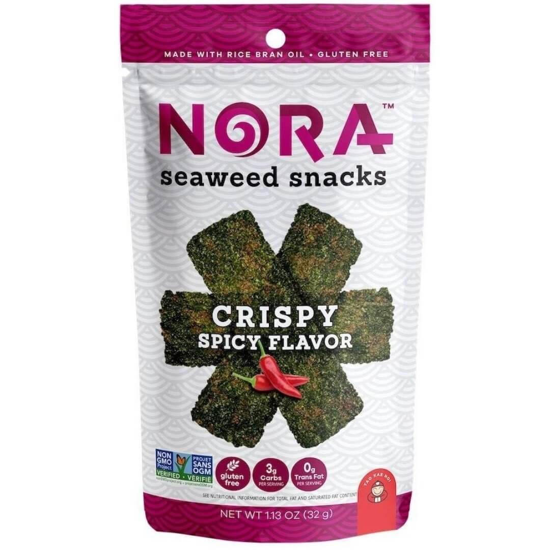 Nora Snacks Crispy Seaweed, Spicy